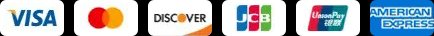 Accepted payment cards: Visa, Mastercard, Discover, Amex, JCB, UnionPay, Crypto