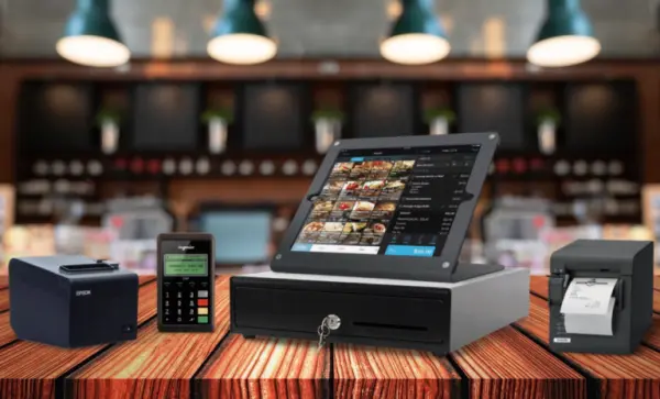 Restaurant point of sale system — international payment processing for food service